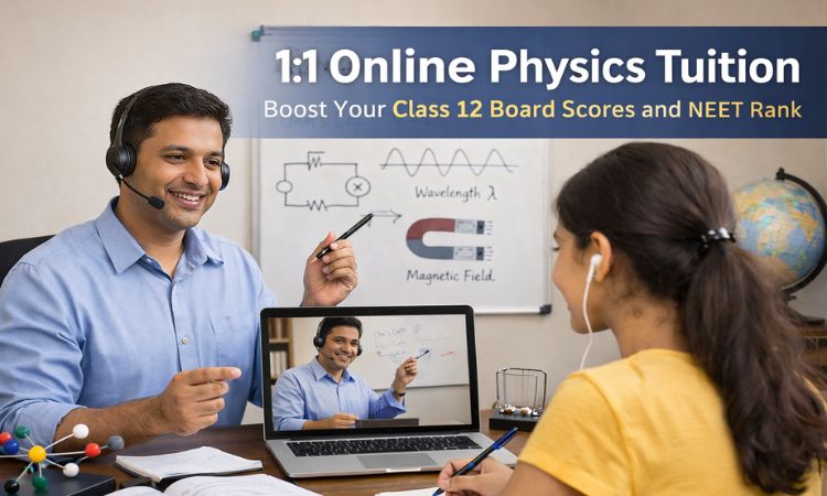 How 1:1 Online Physics Tuition Can Boost Your Class 12 Board Scores and NEET Rank