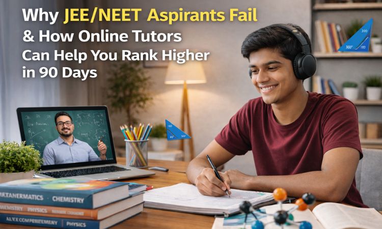 Why Most JEE/NEET Aspirants Fail — And How Personal Online Tutors Can Boost Your Rank in 90 Days