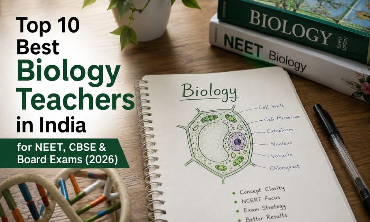 Top 10 Best Biology Teachers in India for NEET, CBSE & Board Exams (2026)